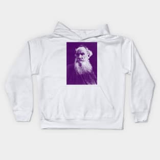 Leo Tolstoy Fanart Design Kids Hoodie